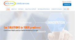 Desktop Screenshot of biolinkonline.com